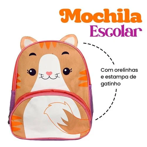 Mochila Infantil Com Alças