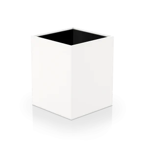 CESTO PARA PAPEL BROWNIE PK BRANCO