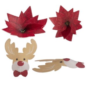 DECORAÇÃO HÓSTIA DE NATAL DECORAÇÃO 5-6CM