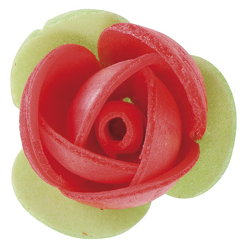 140 ROSAS VERMELHAS OBREIA FOLHA VERDE 3,5 CM