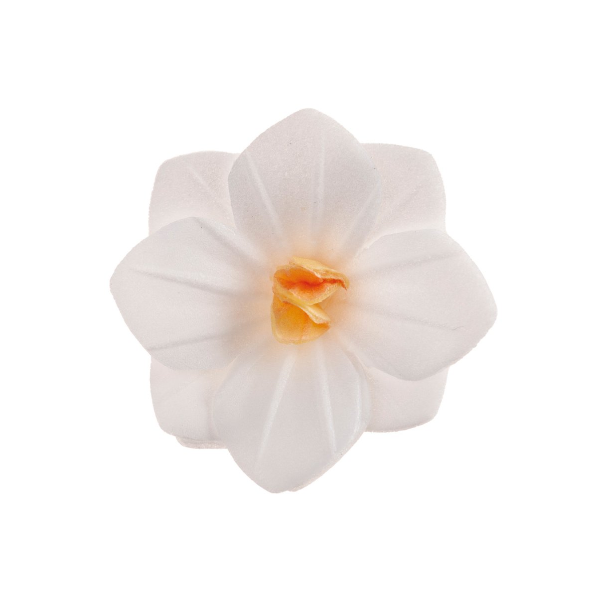 FLORES DE HOSTIA BRANCAS 4CM
