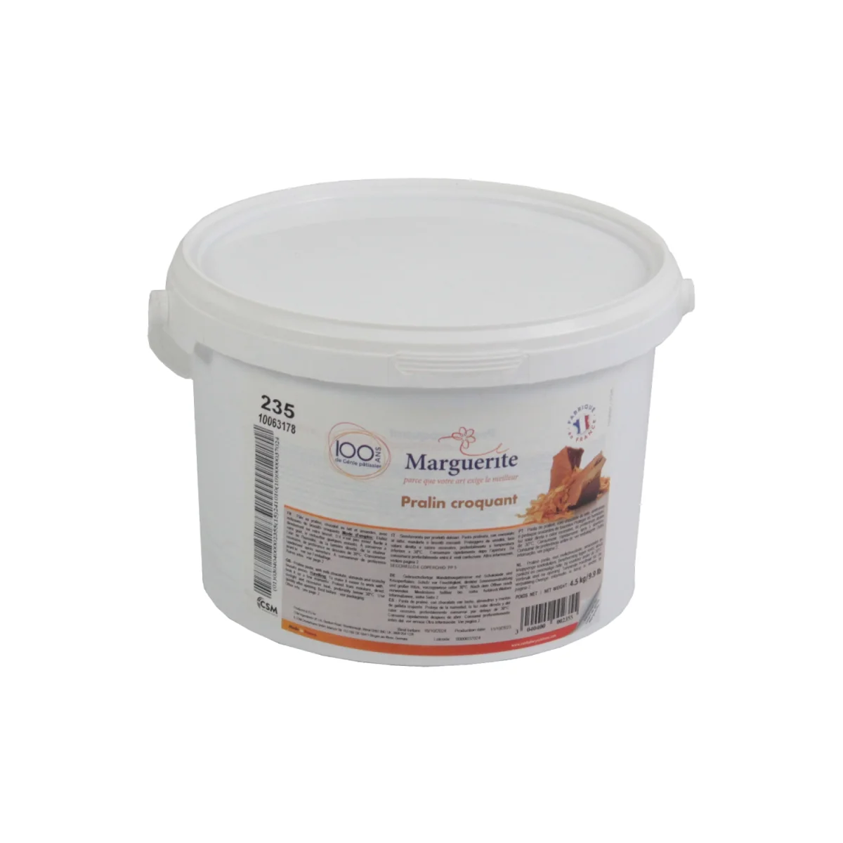 PRALINE CROCANTE CHOCOLATE – 4,5 KG