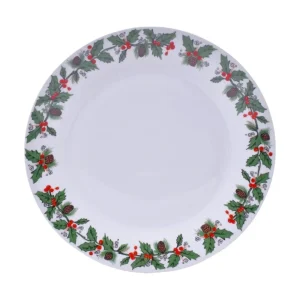 PRATO DE NATAL PORCELANA