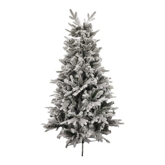 ÁRVORE DE NATAL FLOCULADA 240 CM