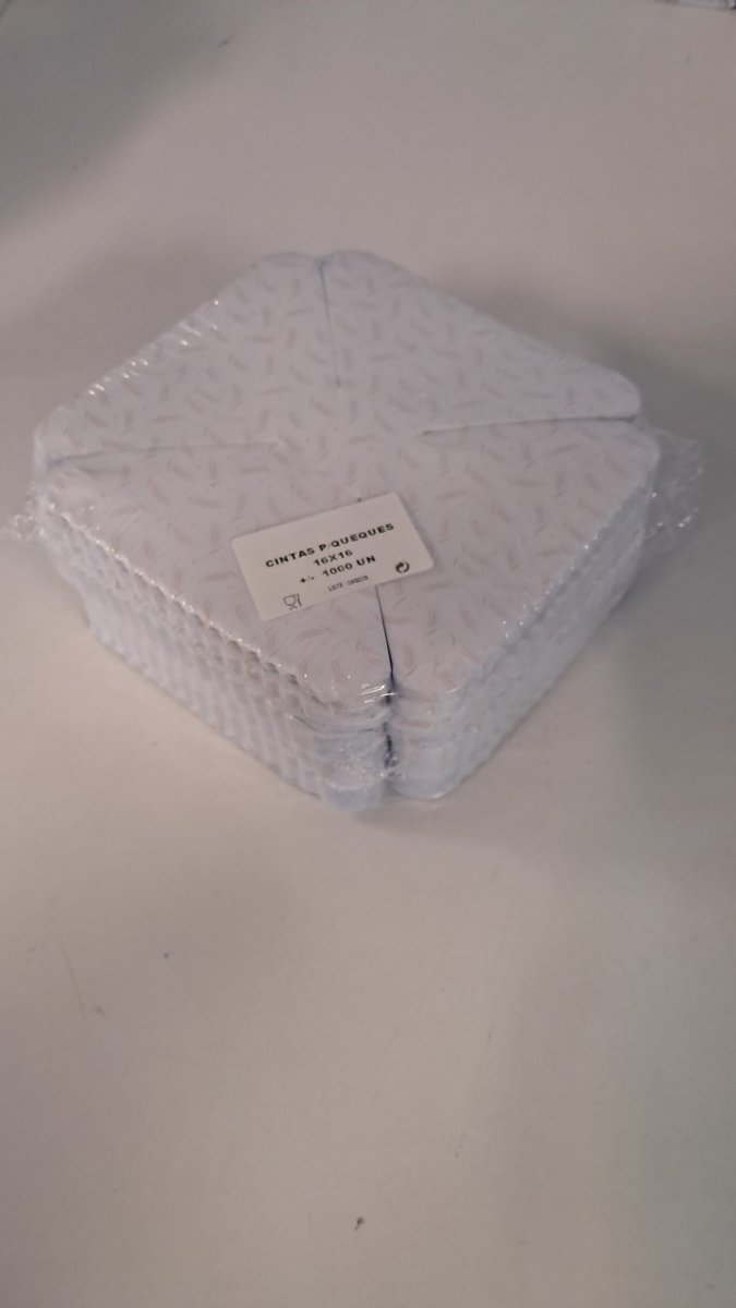 CINTAS PARA QUEQUES 16cm X 16cm – 1000 unidades