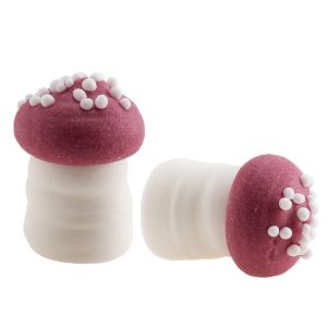DECORAÇÃO AÇÚCAR 3D COGUMELOS 15 X 20 MM