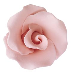 DECORAÇÃO AÇÚCAR ROSA ESPANHOLA VERMELHA MÉDIA 4CM