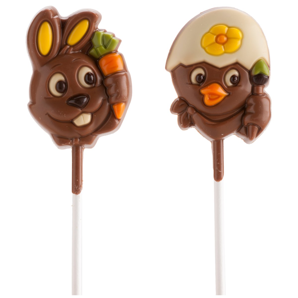 PIRULITOS CHOCOLATE ANIMAIS DE PÁSCOA 20GR