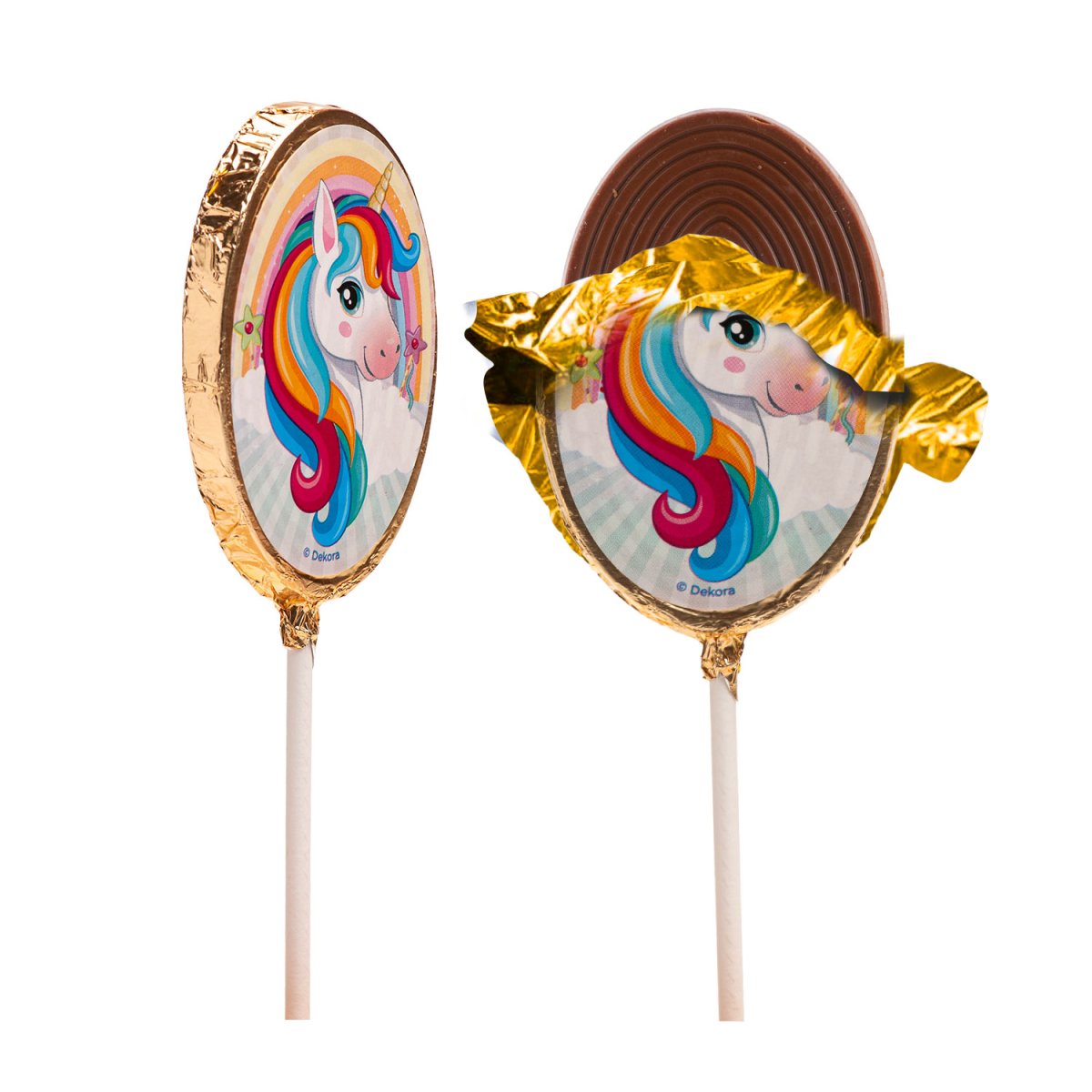 PIRULITOS CHOCOLATE UNICÓRNIO 30 gr