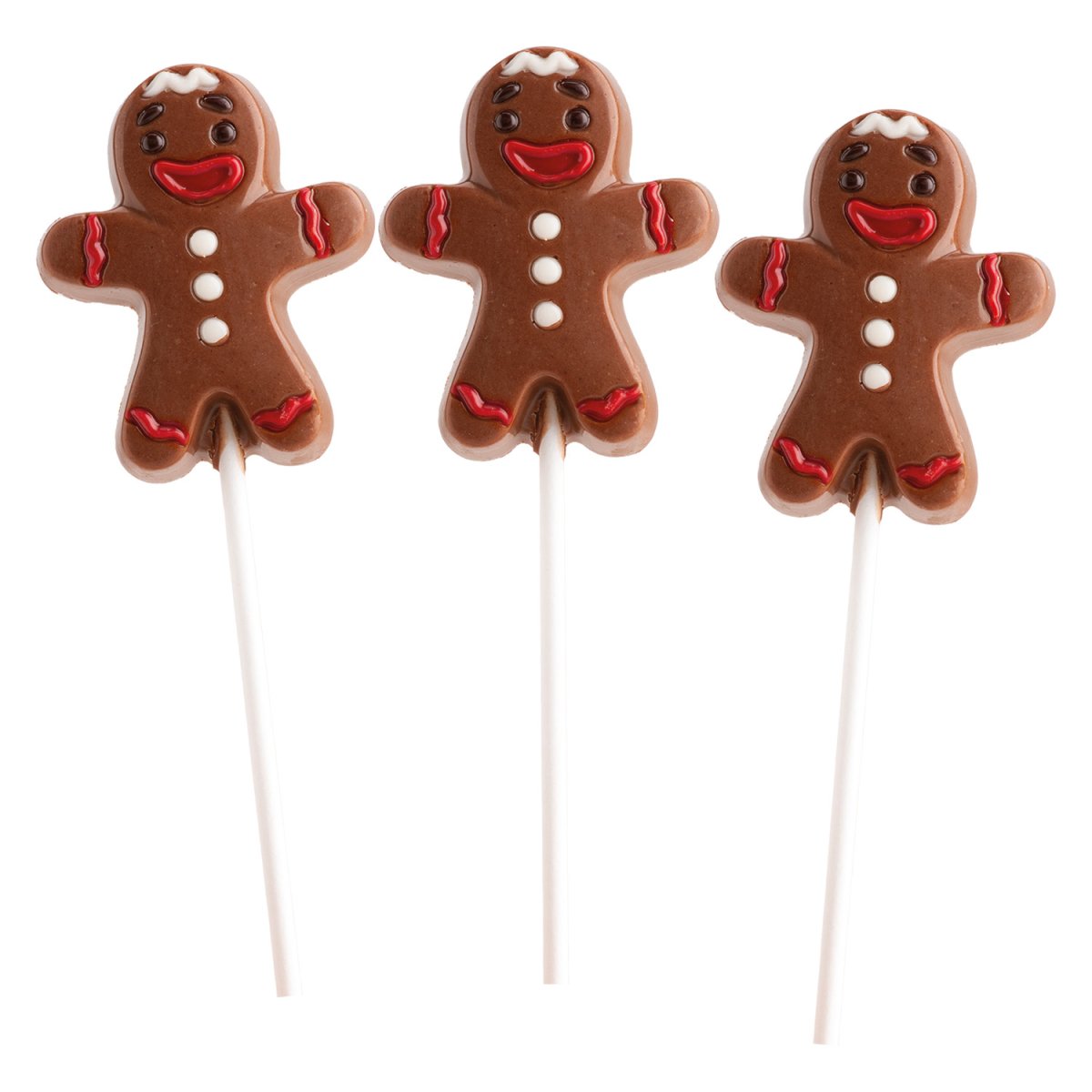 PIRULITOS DE CHOCOLATE DE LEITE GINGERBREAD 20GR