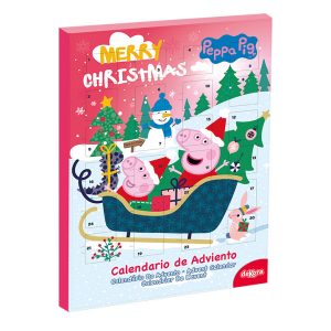 CALENDÁRIO DE ADVENTO PEPPA PIG COM CHOCOLATE 50GR