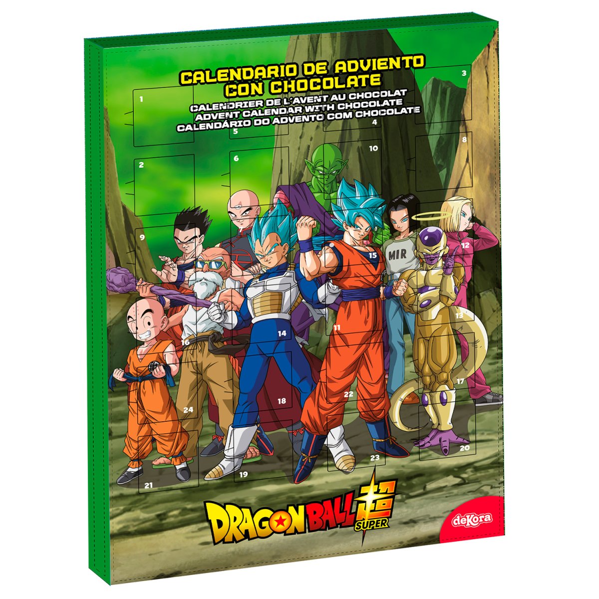 CALENDÁRIO DO ADVENTO DRAGON BALL 50GR