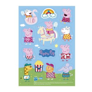 DECORAÇAO COMESTÍVEL PARA RECORTAR PEPPA PIG ZERO