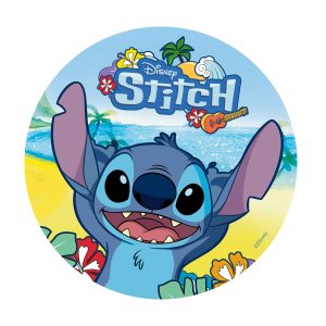 DISCOS COMESTIVELS BOLOS STITCH 20CM