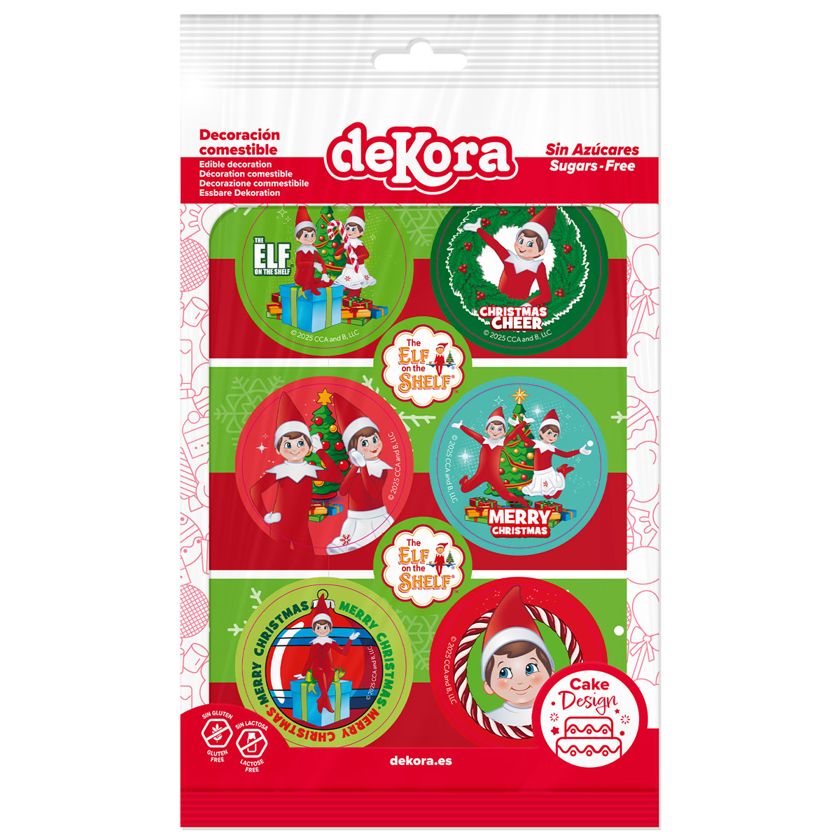 MIX DISCHI THE ELF ALIMENTARI 6U Ø 5,8CM