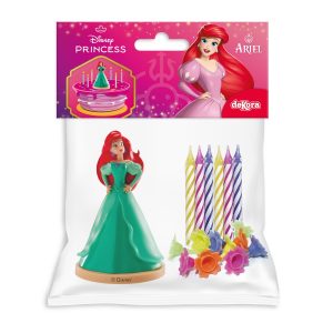 KIT PVC RETAIL ARIEL COM 10 VELAS PARA DECORAR BOLOS