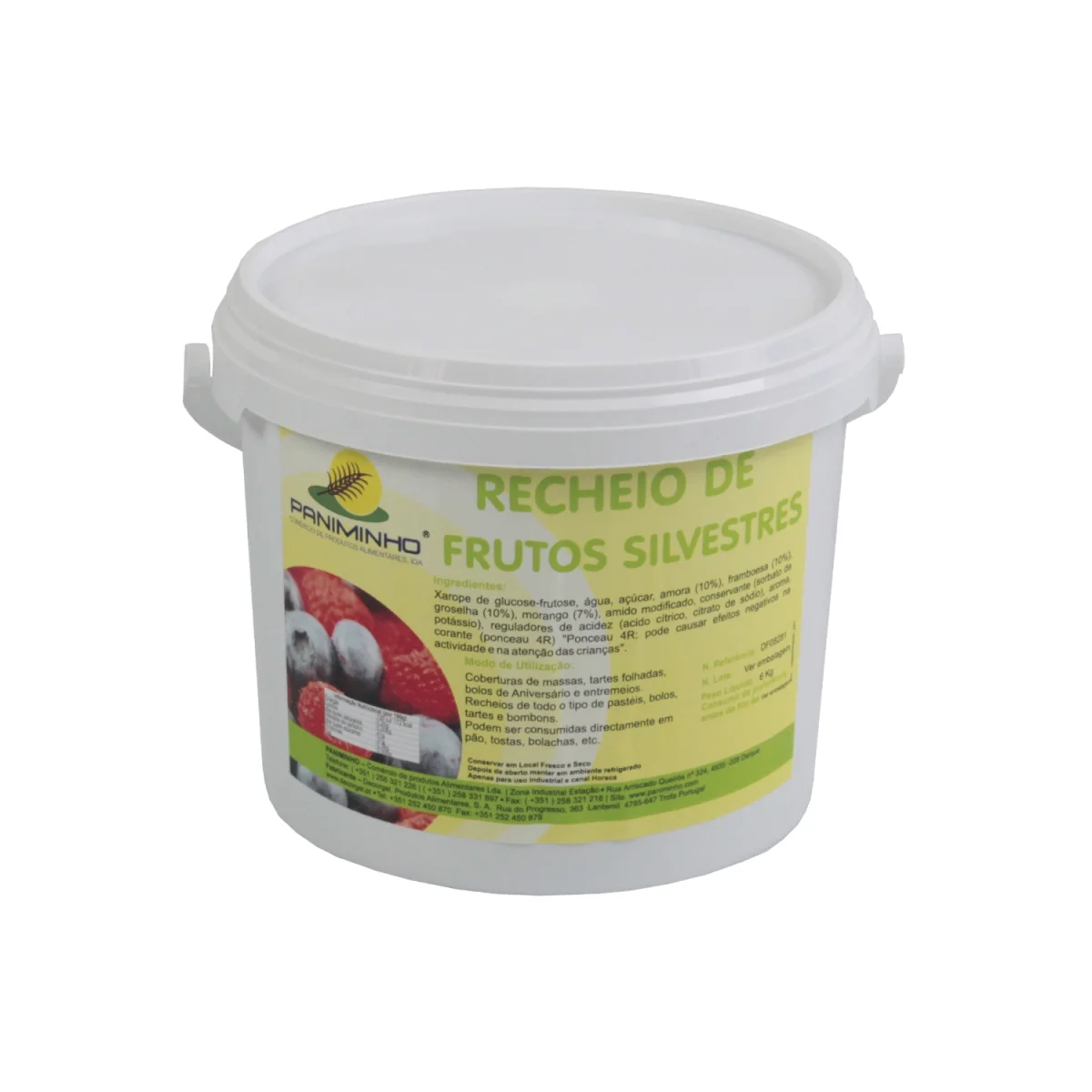 Recheio de Frutos Silvestres 6KG