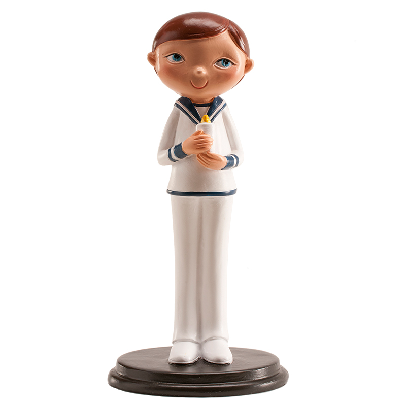 MENINO COMUNHÃO CARLOS 13 CM