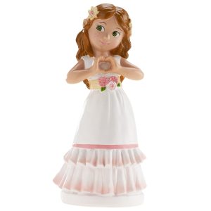 MENINA BOLO COMUNHÃO BETTY 16CM