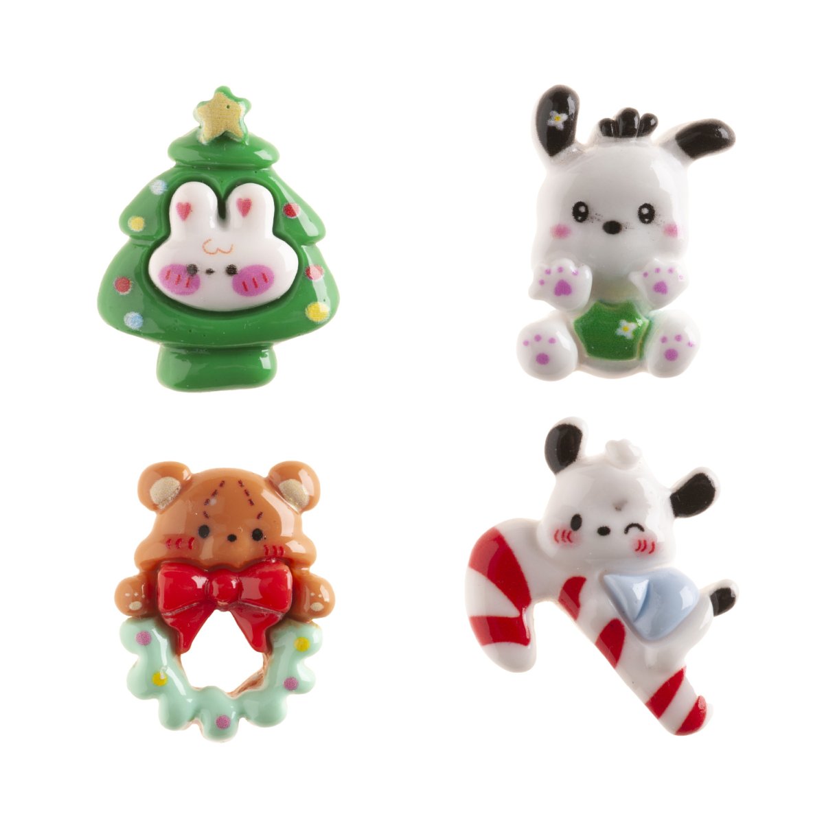 FIGURINAS DE NATAL ADORÁVEIS 2D – 3-3.5CM