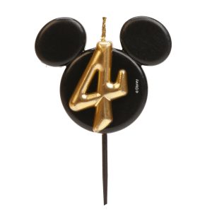 VELAS DE ANIVERSÁRIO ORELHAS DO MICKEY MOUSE 8,5 CM | Nº 4