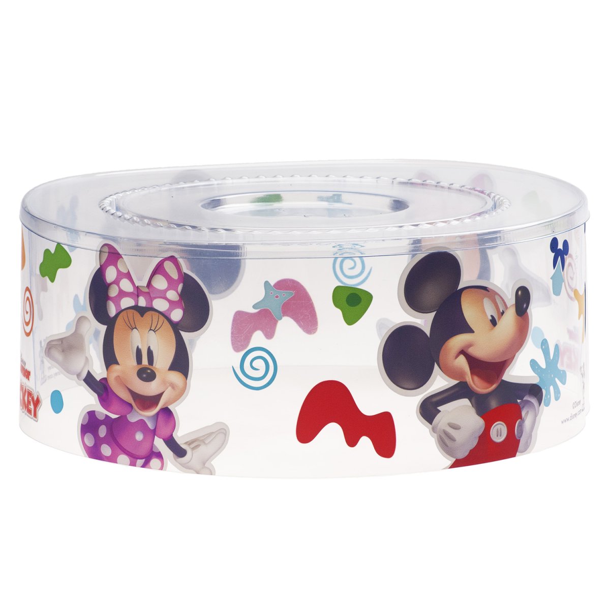 COBERTURAS PLASTICAS PARA BOLO MICKEY & FRIENDS Ø 25CM  H12CM