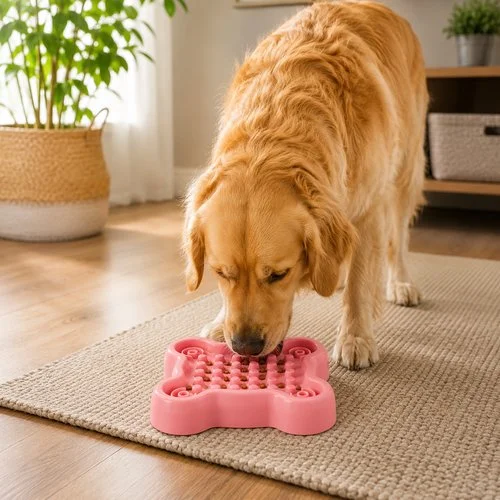 Comedouro Lento Para Cães 19,5cm – Sortida