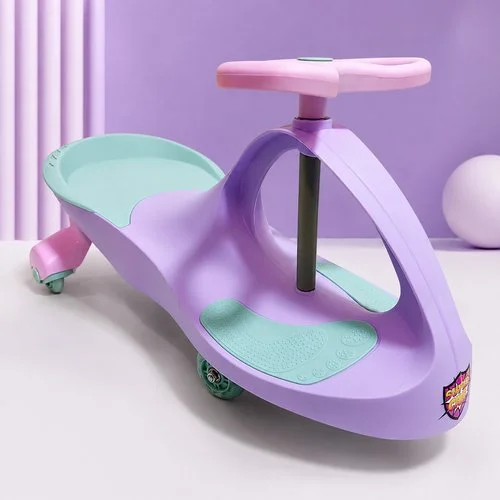 Carrinho de Rolimã Infantil Super Car – Lilás e Rosa