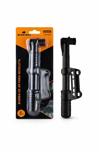 Bomba de Ar Portátil para Bicicleta – Preta