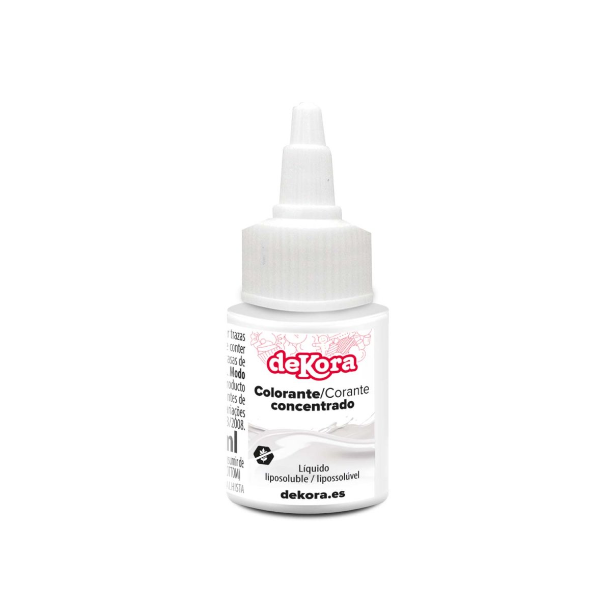 CORANTE LIPOSSOLÚVEL CONCENTRADO BRANCO 30ML