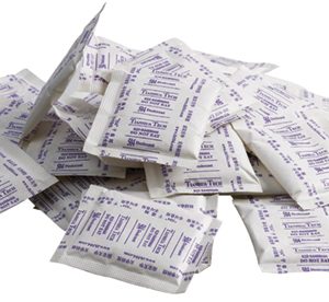 GEL DE SÍLICA DESIDRATNATE 100 SACOS X 5 g
