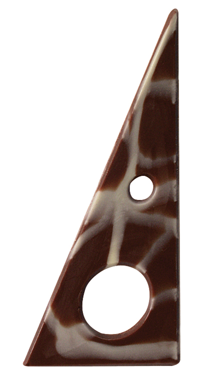 TRIÂNGULO CHOCOLATE NEGRO MÁRMORE