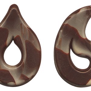 SORTIDO LÁGRIMA E VÍRGULA CHOCOLATE B/N