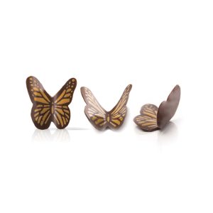 BORBOLETAS DE CHOCOLATE 3D 3.5X3X1.5CM