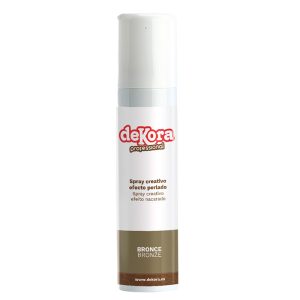 SPRAY ALIMENTAR COR BRONZE PEROLADO 100 ML