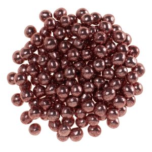 MINI PÉROLAS CHOCOLATE CRISPY ROSA VELHO Ø 0.6CM 350GR