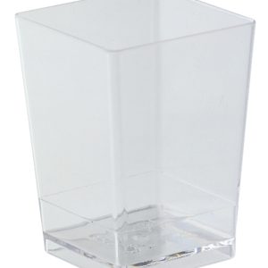 100 COPO PEQ. QUADRADO 5×5 cm -H7 cm