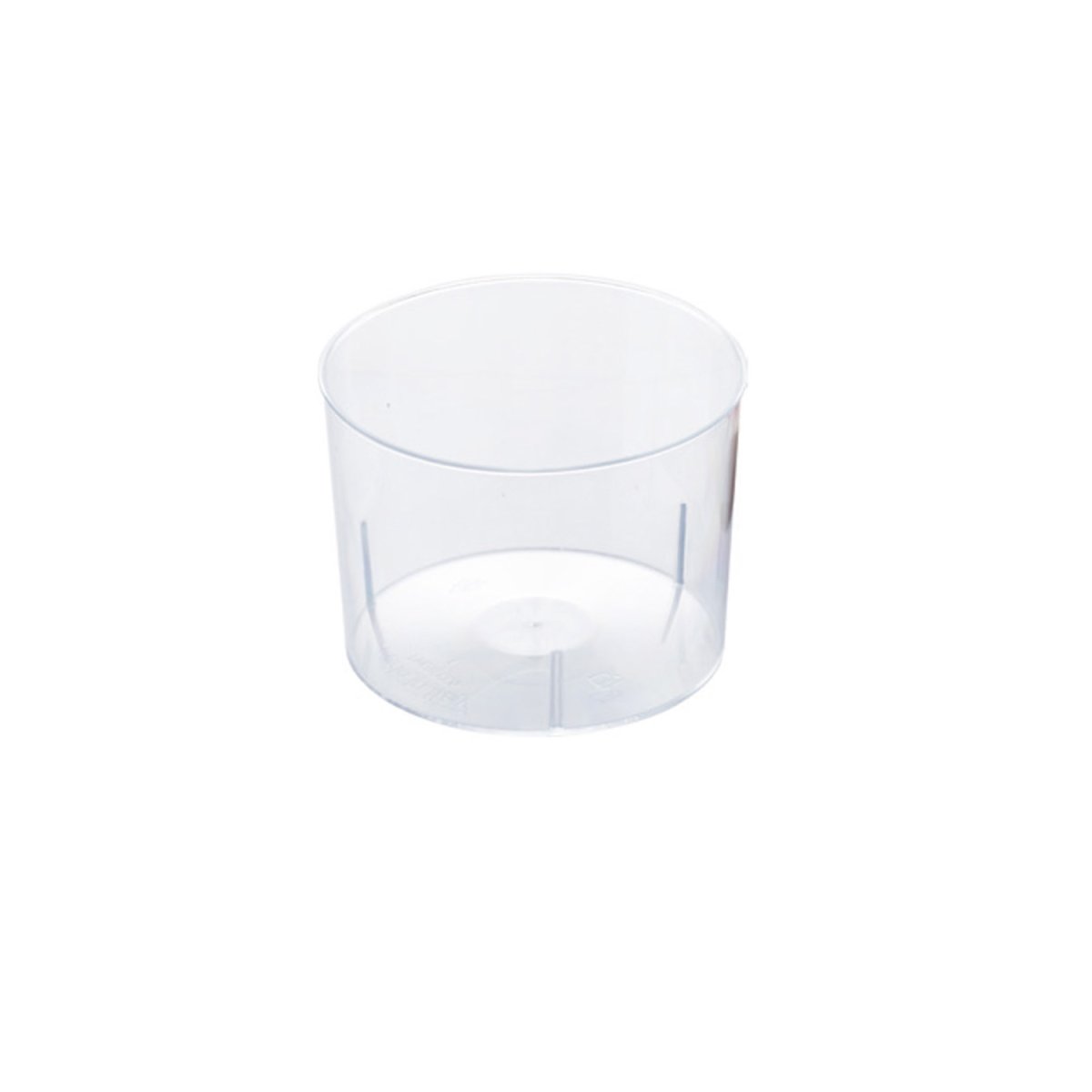 COPO DE PLÁSTICO REDONDO 78 MM DIÂM X H57 MM CAP. 210 ML