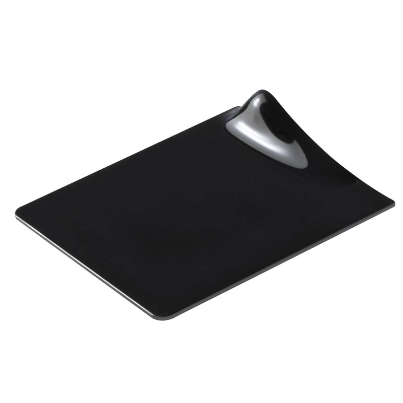 MINI BANDEJA PETRA   GOGO   DE PLASTICO QUADRADA 9 X 10,5 CM