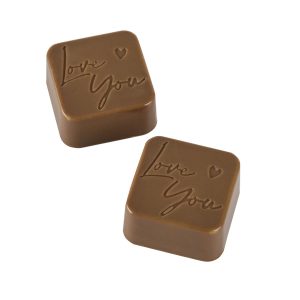 BOMBÕES DE MOLDE DE POLICARBONATO LOVE YOU 275×175 x 26MM 24