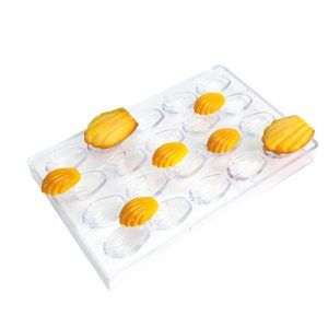 MOLDE DE POLICARBONATO 275 X 175 X 26 MM MADELEINE – 20 UNID