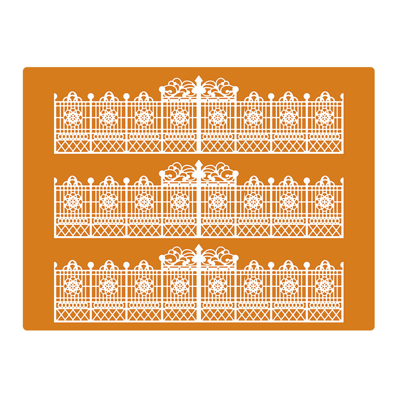 MOLDE PARA FITA DOCE CASTELO 30X40 CM