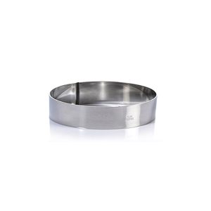 MOLDE DE ANEL EM AÇO INOXIDÁVEL. DIAM 6H6CM