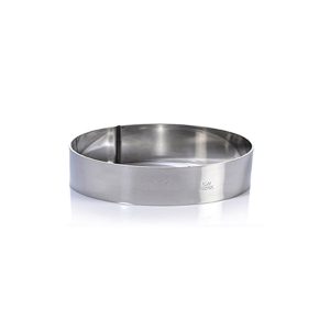 MOLDE DE ANEL EM AÇO INOXIDÁVEL DIAM 10H4CM