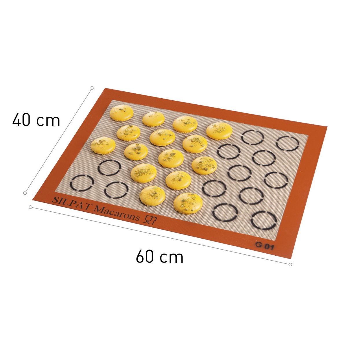 SILPAT ESPECIAL MACARONS 60X40