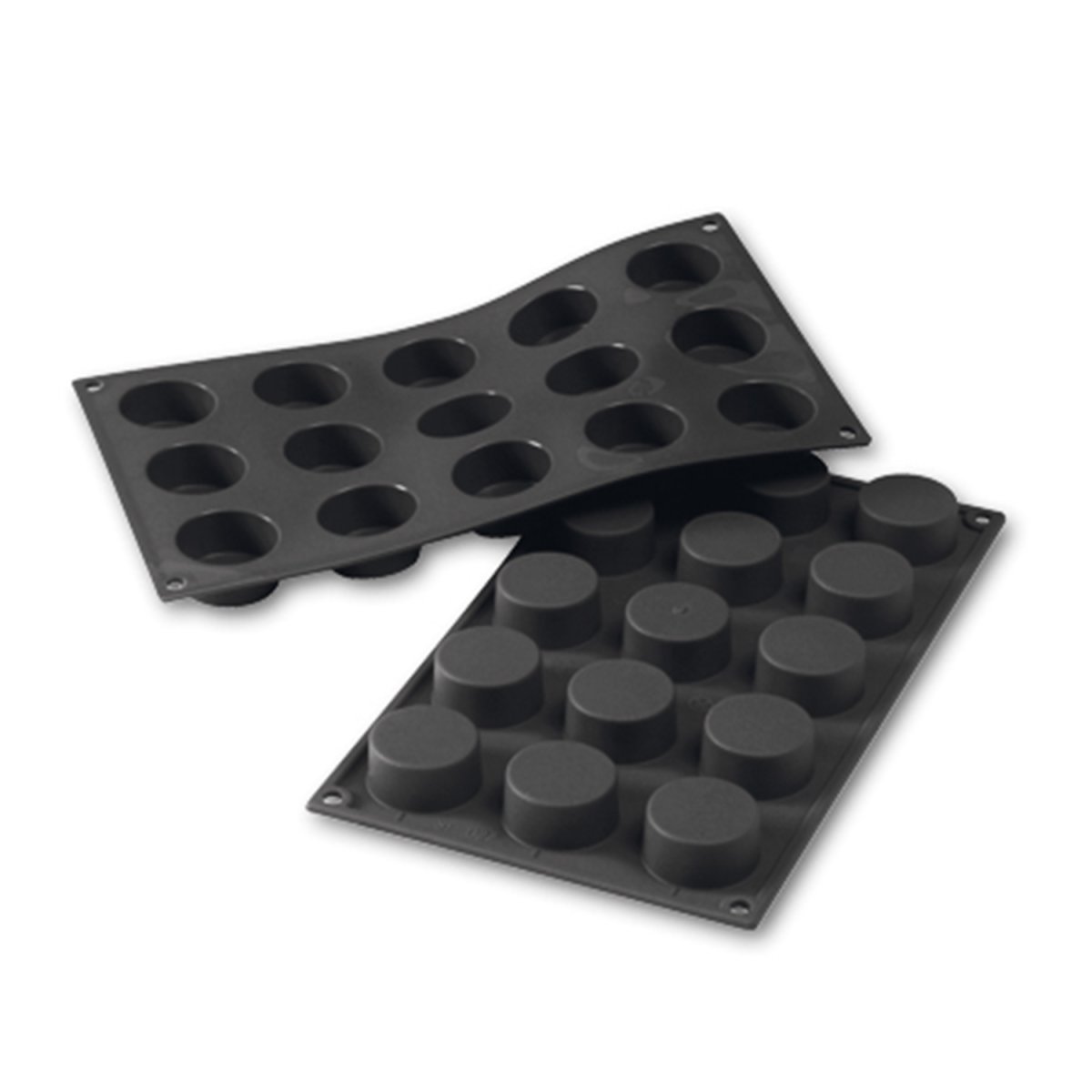 MOLDE SILICONA 15 FORMAS MINI-REDONDO Ø 40×20 MM