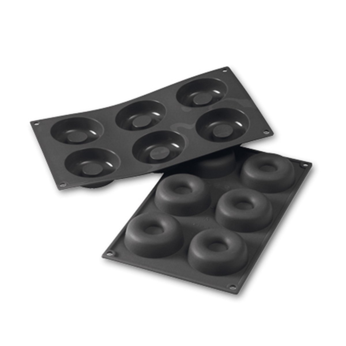 FORMAS SILICONA 6 DONUTS  Ø 75 MM H 25 MM