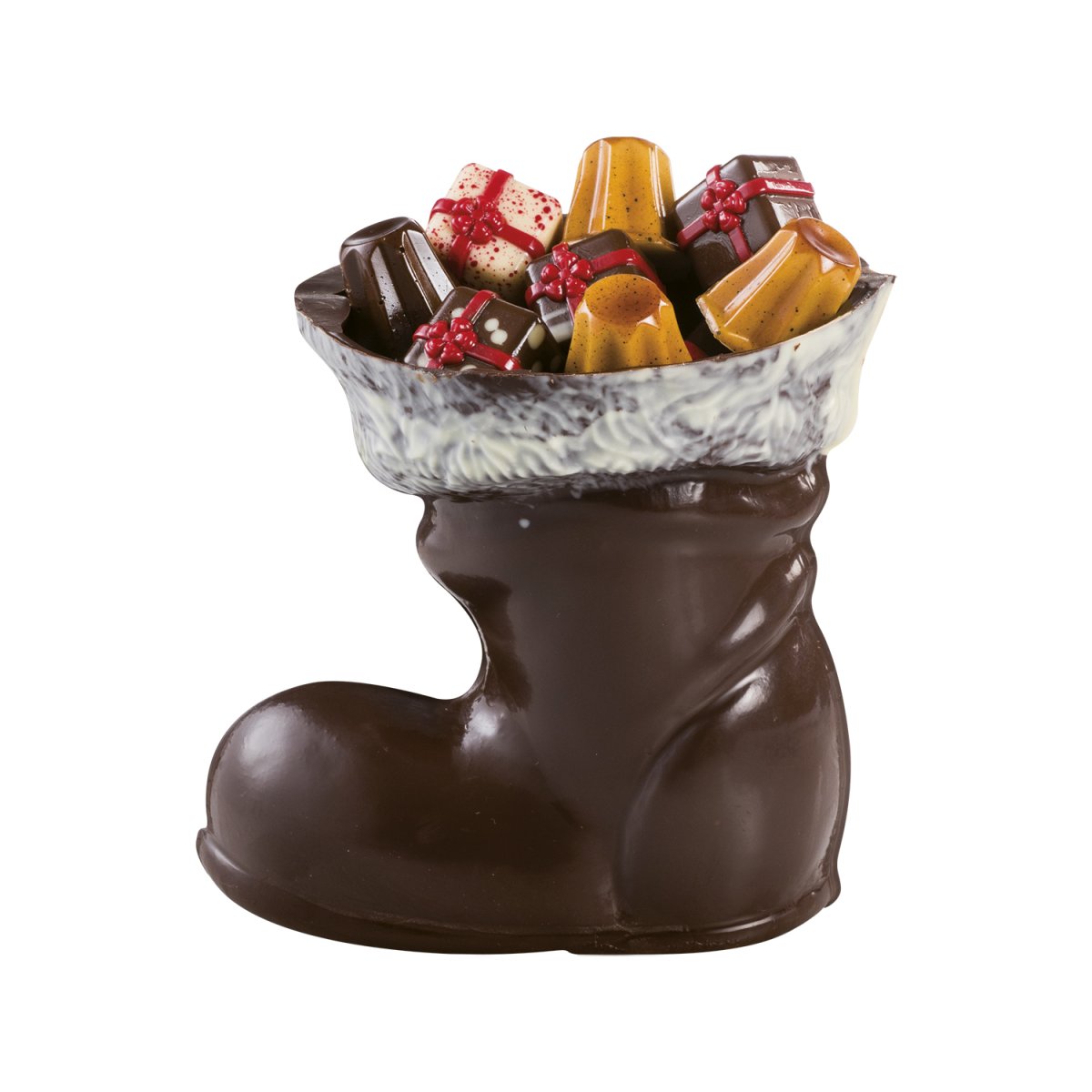 MOLDE TERMOFORMADO 3D BOTA DE SANTA CLAUS H135MM