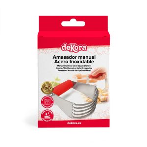 MÁQUINA DE AMASSAR MANUAL EM AÇO INOXIDÁVEL— DEKORA HOME B