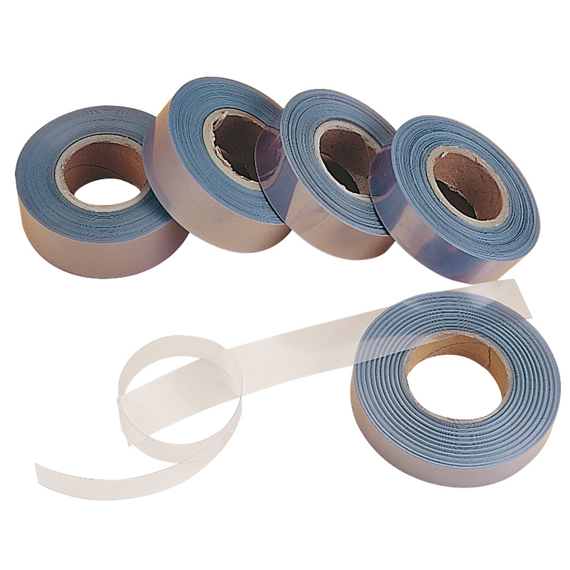 ROLO DE PVC TRANSPARENTE – 50 M – H 4,5 CM – 200µ (ACETATO)